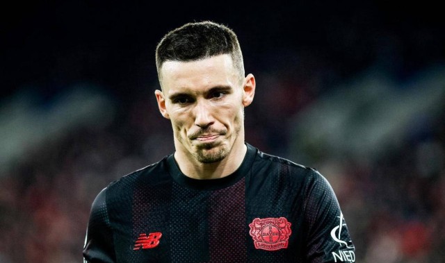 德甲劲旅勒沃库森主场0-0战平奥林匹亚科斯，总比分2-0晋级欧冠16强