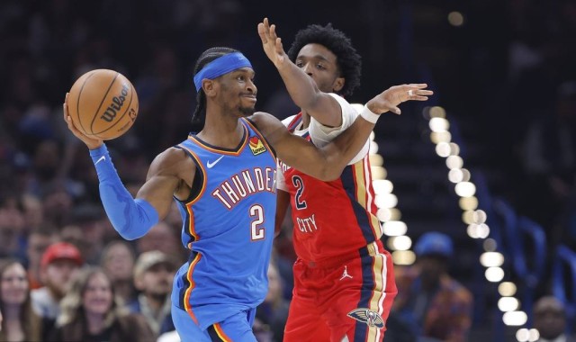 亚历山大29分霍姆格伦20+14 雷霆胜鹈鹕